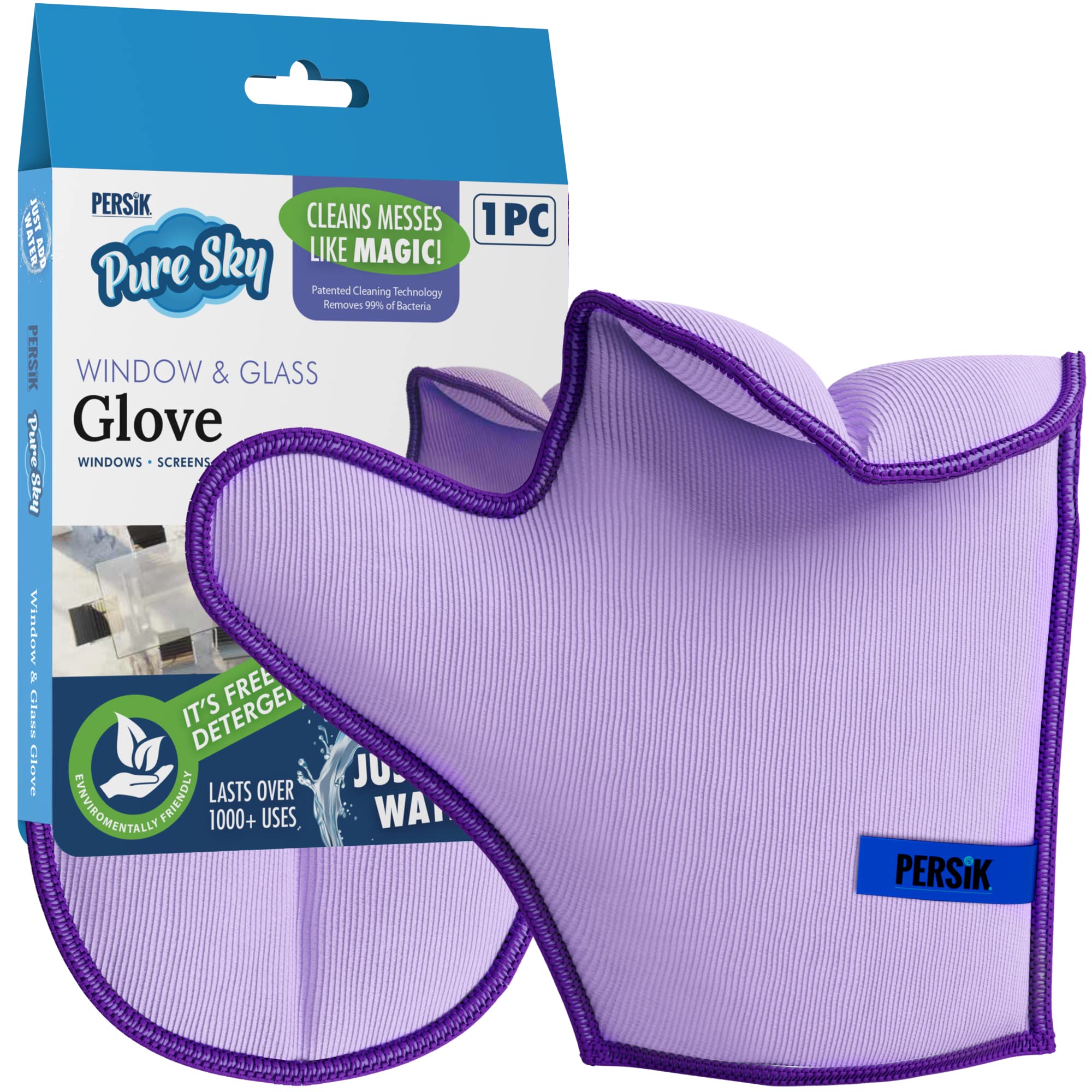 Amazon.com: persik Pure-Sky Microfiber Glass Cleaning Glove - Just